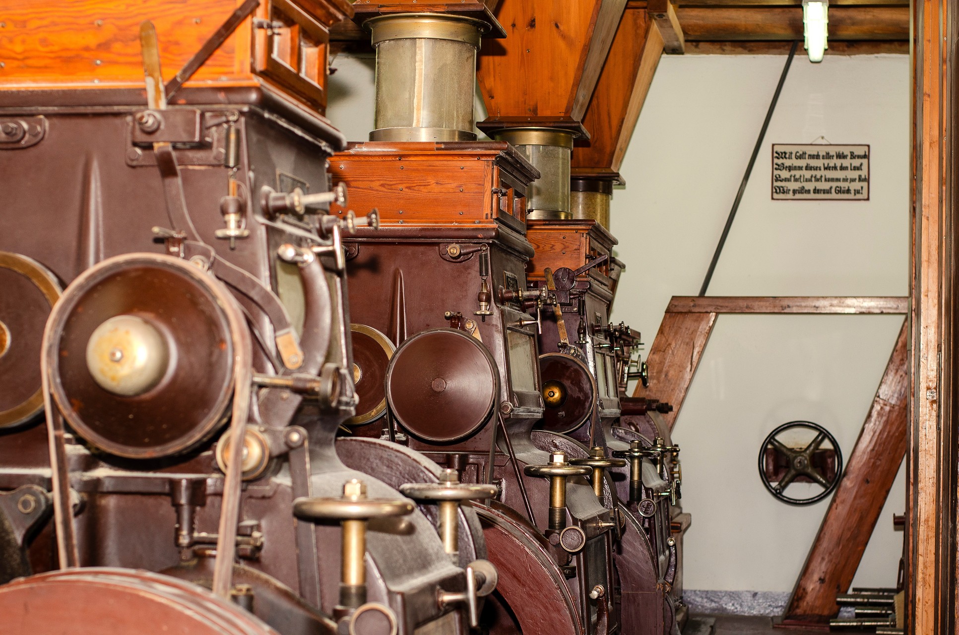 Historische Mühle in malerischer Umgebung